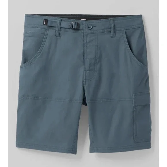 PrAna Men's Zion II Stretch 8" Cargo Shorts Outdoors Hiking UPF Blue Size 28 - Picture 12 of 13